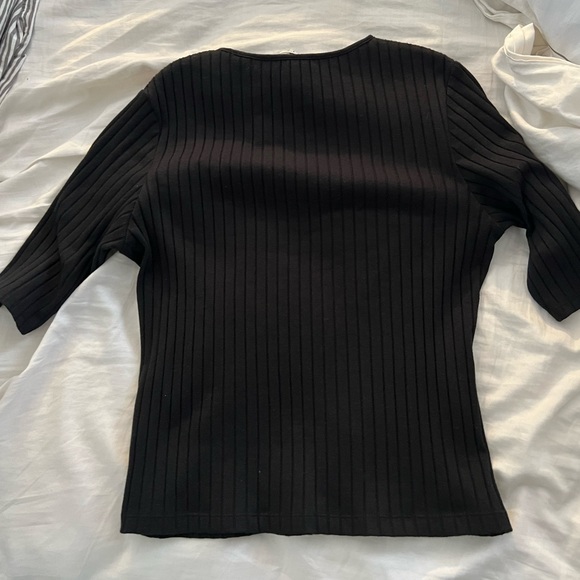 Vince Elbow-Length Sleeve Top - Picture 3 of 7